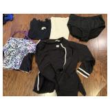 BATHING SUIT, WARM UP SUIT