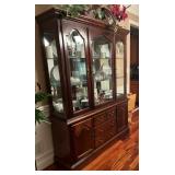 THOMASVILLE CHINA CABINET 84" H X 5