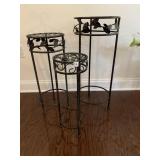 20" TO 28" LEAF DESIGN STANDS NESTING