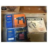 1/2" IMPACT DRILL, O RING SET, B&D 6 VOLT DRILL