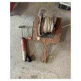 VINTAGE SPRAYER AND ROPE WINDER