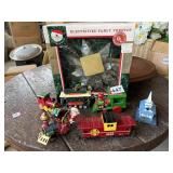 BACHMANN TRAIN CAR, LIGHTED STAR CHRISTMAS TREE