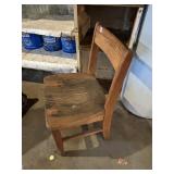 CHILD SIZE WOODEN CHAIR