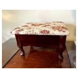 TAPESTRY TOP STORAGE OTTOMAN
