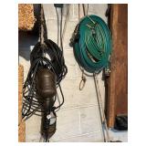 HOSE, SHOP LIGHTS AND EXTENSION CORDS