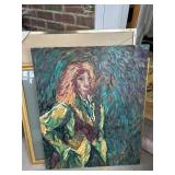 ORIGINAL OIL PAINTING OF WOMAN