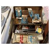 TOOLBOX WILL WITH POP RIVETS AND POP RIVET TOOLS