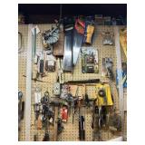 HAND SAWS, HAMMER, MITER BOX, PUNCHES, FILES,