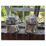 PYREX GLASS STORE TOP COFFEE PERCOLATORS