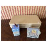 ESTEE LAUDER ZIP UP COSMETIC BOX, SAKS 5TH AVENUE