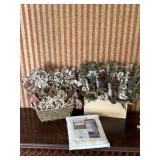 DRIED FLOWER ARRANGEMENTS AND NEW 52X63 CRï¿½ME