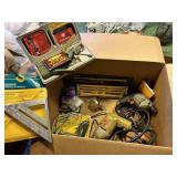 BRASS TONE MAIL SLOT, BRASS DOOR KNOCKER, DRILLS,