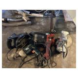 SANDER, CIRCULAR SAW, CHAIN SAW, DRILL