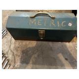 TOOLBOX WITH LIFT OUT TRAY AND WRENCHES