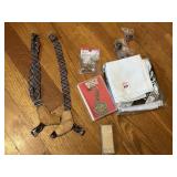 SOCK SUSPENDERS, HANKIES, LAGERFELD COLOGNE