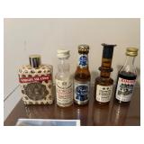 MINI LIQUOR BOTTLES, MINI PABST BLUE RIBBON BEER