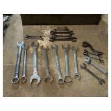 LARGE CRAFTSMAN WRENCHES, DIAMOND WRENCHES AND