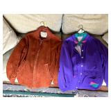 MCGREGORï¿½S SHAMPOO SUEDE JACKET AND Y2K SWEATSHIRT