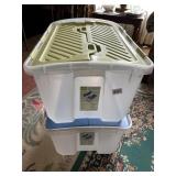 2 12-GAL FLIP TOP TOTES