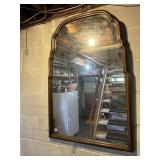 WOOD FRAMED MIRROR