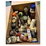 SPRAY PAINTS, LIQUID BLUING, VINYL LEATHER