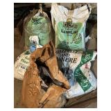 LAWN LIME, COMPOST/MANURE, FERTILIZER, SAND