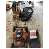 HUSQVARNA WALK BEHIND LAWN MOWER WITH BAG