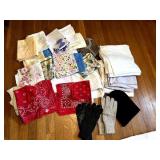 FAST COLOR ELEPHANT BANDANA, GLOVES, PILLOWCASES