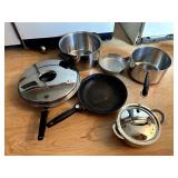 COPPER BOTTOM REVERE SAUCEPAN, SLIP STONE