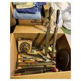 FILES, ABRASIVE WHEELS, CHANNEL LOCKS, TAPE