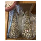 GLITTERY CHRISTMAS TREES