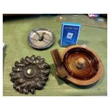 ASHTRAY WITH PIPE REST, DIGITAL CALENDAR, ASHTRAY