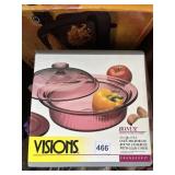 NEW IN BOX CRANBERRY VISIONS 1/5 QT ROUND
