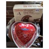 SUNBEAM MIXMASTER HAND MIXER, HEART CAKE PANS,
