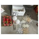 APPLE ORNAMENTS, SEQUIN ORNAMENT SUPPLIES,