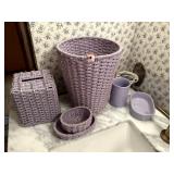 LAVENDER BATHROOM SET