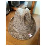 STETSON WOOL BLEND FEDORA HAT, SZ SMALL 6 3/4 - 6