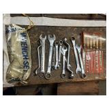 GREAT NECK WRENCH SET, OX WALL FILE SET