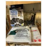 MARBLE CUTTING BOARD, FURNITURE SLIDERS, CHEESE