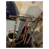 WHEELS, SPRINGS AND HINGES, HANDLES, WOOD POLES,