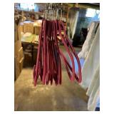 PINK FLOCKED HANGERS