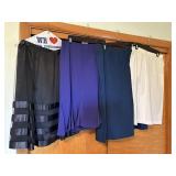 SKIRTS, WHITE BLAZER, RED SUIT JACKET AND SKIRT,