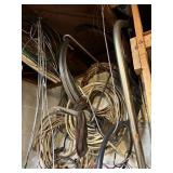 STEEL STRAPPING, WIRE, VERY LARGE HACK SAW