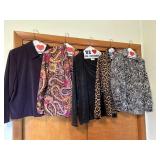 BLOUSES INCLUDING ANIMAL PRINT, PAISLEY, ANKLE