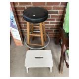 BAR STOOL AND STEP STOOL