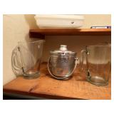 HAMMERED ALUMINUM ICE BUCKET MADE IN ITALY AND 2