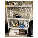 PLASTIC SHELF UNIT EMPTY NOT CONTENTS