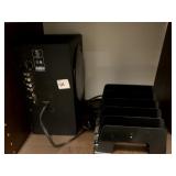 LOGITX X 530 WITH SPEAKERS AND PAPER ORGANIZER