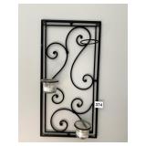 CANDLE HOLDER IRON FRAME