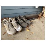 SZ. 11 2 PAIR SHOES HAVE BEEN WORN